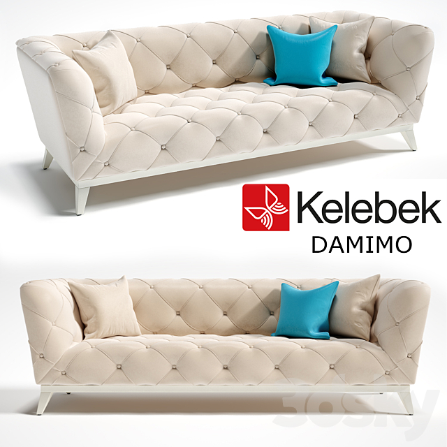 Sofa_Kelebek_Damimo 3DSMax File - thumbnail 1