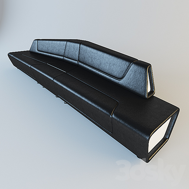 Sofas and armchairs KALEIDO 3DS Max Model - thumbnail 2