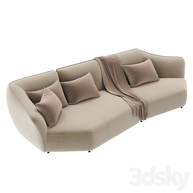 Sophie Natuzzi 3DS Max Model - thumbnail 1