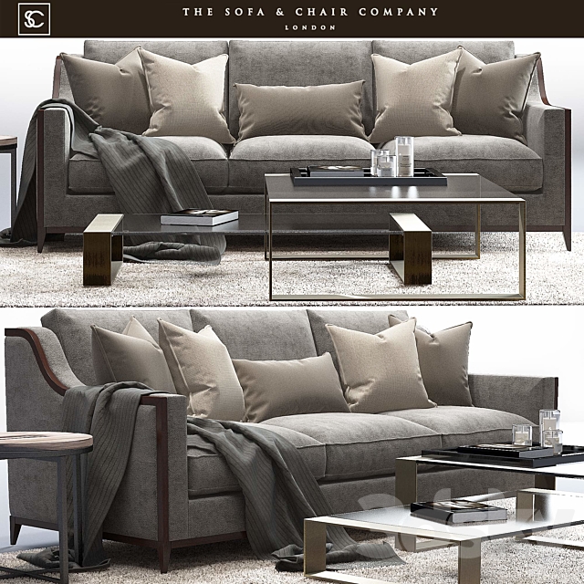 Spencer Deluxe_Hirst_Petra_The sofa and chair company 3DSMax File - thumbnail 1