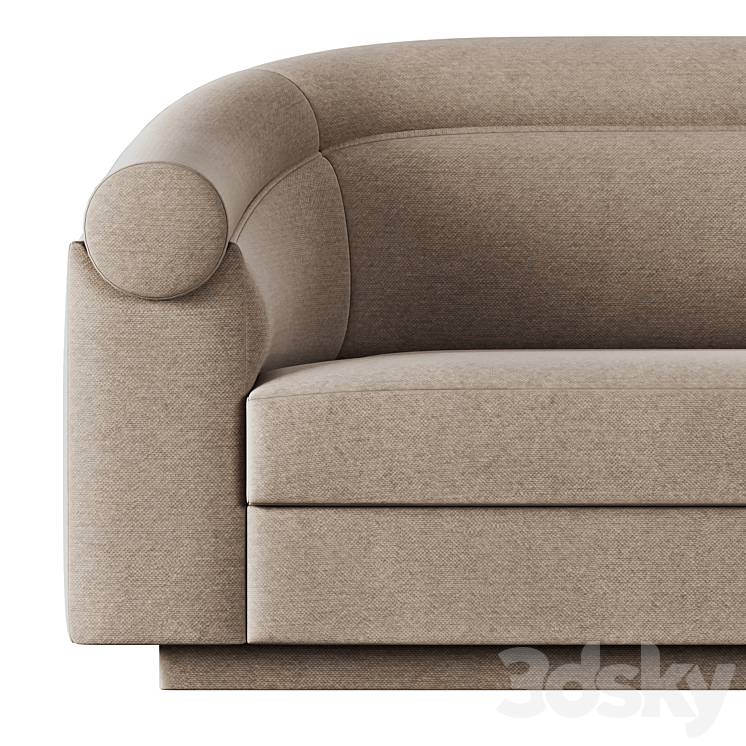 Stephane Parmentier Valletta Sofa 3DS Max Model - thumbnail 2