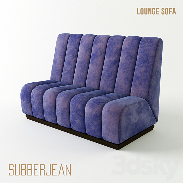 Subberjean Lounge Sofa 3-colored 3DSMax File - thumbnail 3