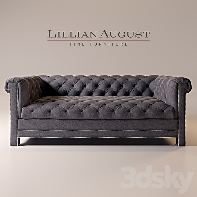 Taylor Mid-Sofa _ Lillian August 3DSMax File - thumbnail 1