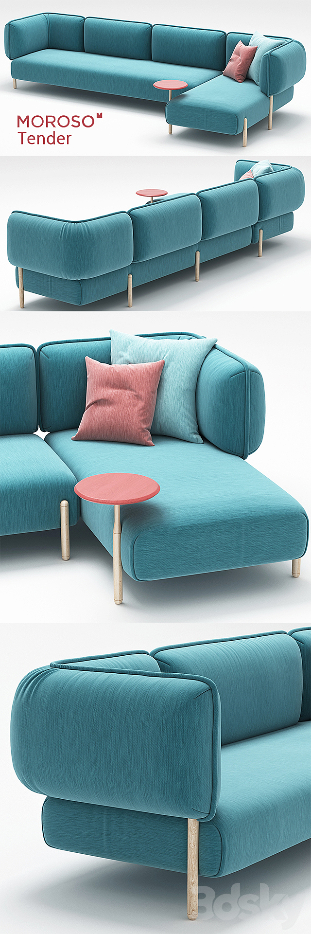 Tender. sofa 3DSMax File - thumbnail 2