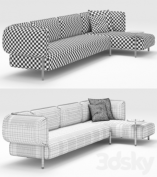 Tender. sofa 3DSMax File - thumbnail 3