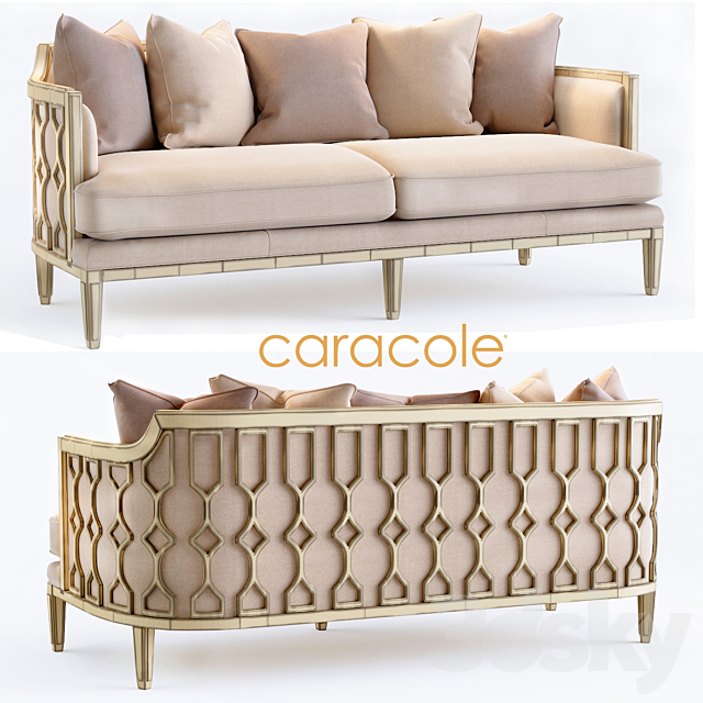 The Bee’s Knees Caracole Sofa 3DSMax File - thumbnail 1