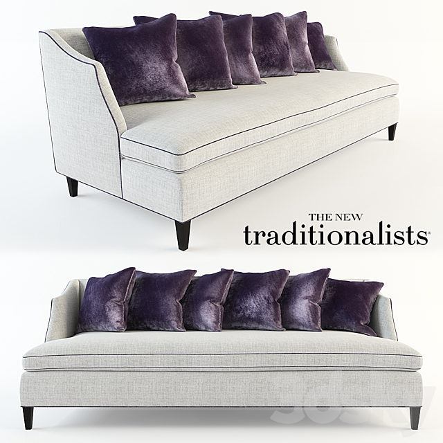 The new traditionalists – Sofa No. 224 3DSMax File - thumbnail 1