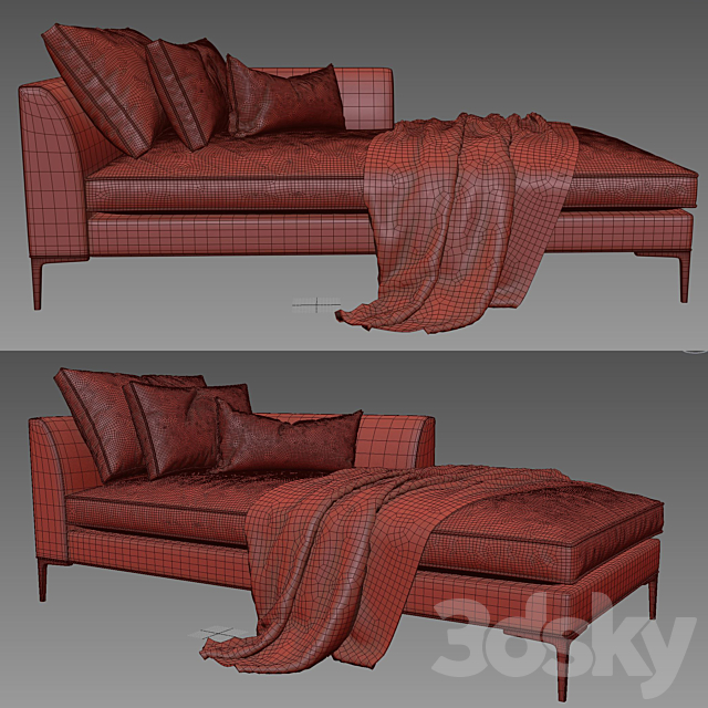 The Sofa and Chair Company_PICASSO_Chaise Lounge 3DSMax File - thumbnail 3