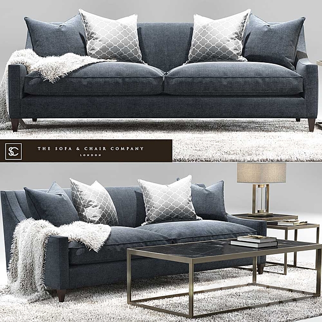 The Sofa & Chair Company set 03 3DSMax File - thumbnail 1