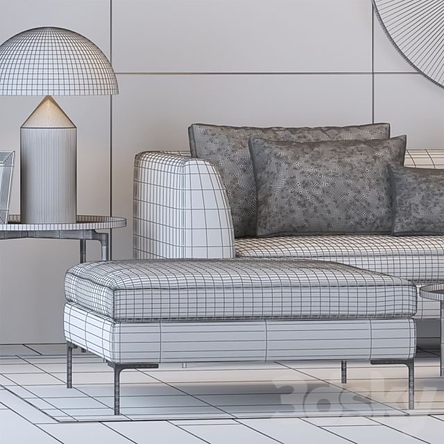 The Sofa & Chair Company Set 8 3DSMax File - thumbnail 3