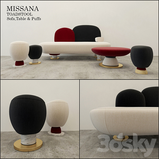 TOADSTOOL MISSANA 3DSMax File - thumbnail 1