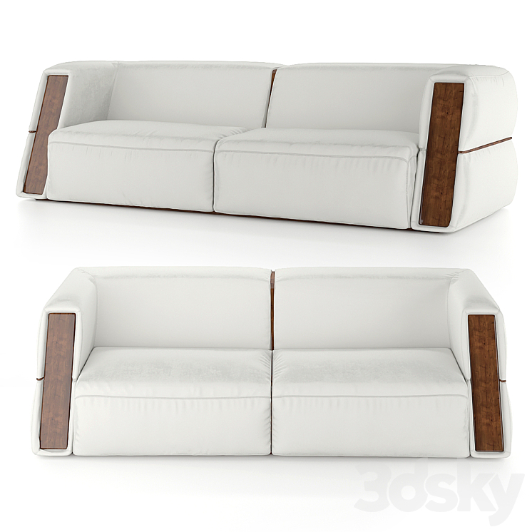 Tonino Lamborghini Casa TL-2390 Sofa 3DS Max Model - thumbnail 1