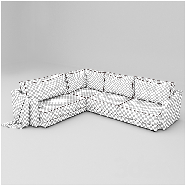 TRIBECA sofa 3DSMax File - thumbnail 3