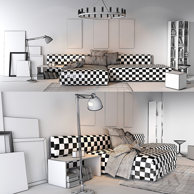 Twils living set 01C 3DSMax File - thumbnail 2