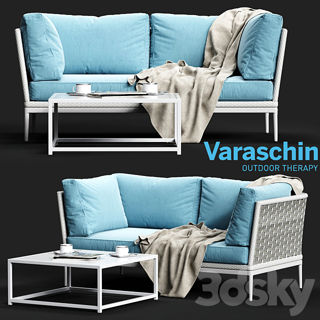 Varaschin ALGARVE Sofa 04 3DSMax File - thumbnail 1