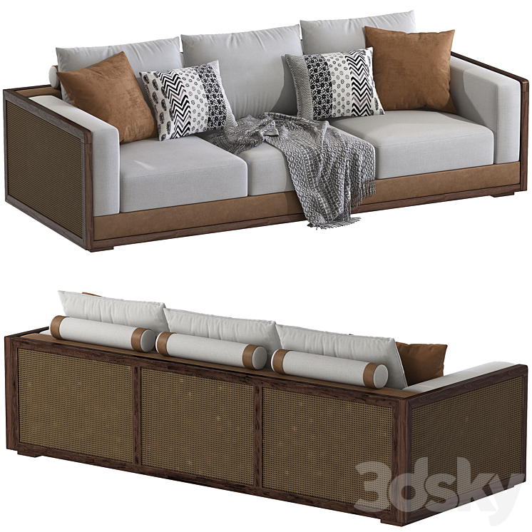 VIENNA_Sofa 3DS Max Model - thumbnail 1