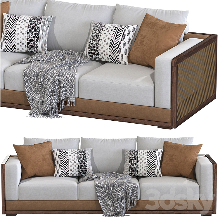 VIENNA_Sofa 3DS Max Model - thumbnail 2