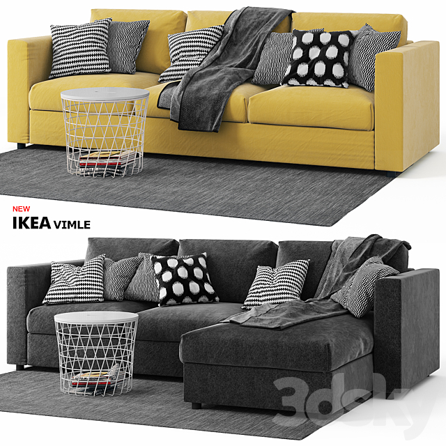 Vimle Ikea _ Sofas Wimle Ikea 3DSMax File - thumbnail 1