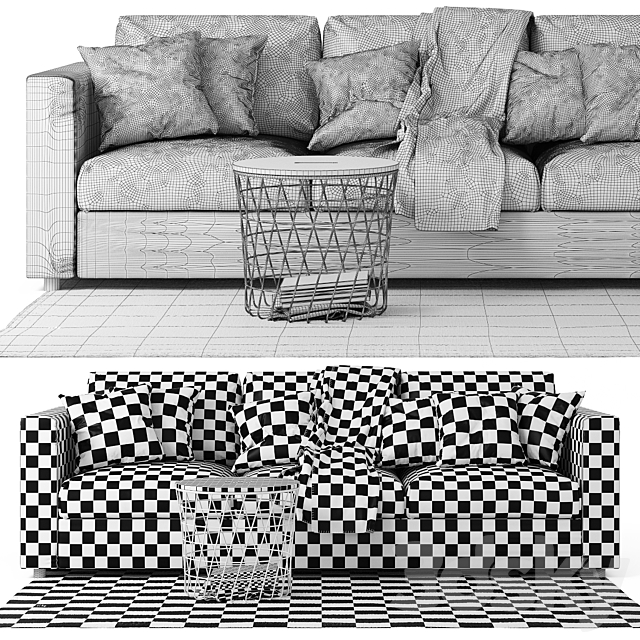 Vimle Ikea _ Sofas Wimle Ikea 3DSMax File - thumbnail 3