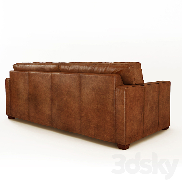 Viscount William Sofa. Sofa 3-seater 3DSMax File - thumbnail 3