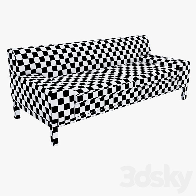 West Elm Lorimer Sofa 3DSMax File - thumbnail 3