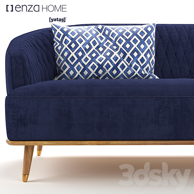 YATASH ARIA KOSE TAKIMI SOFA 3DSMax File - thumbnail 2