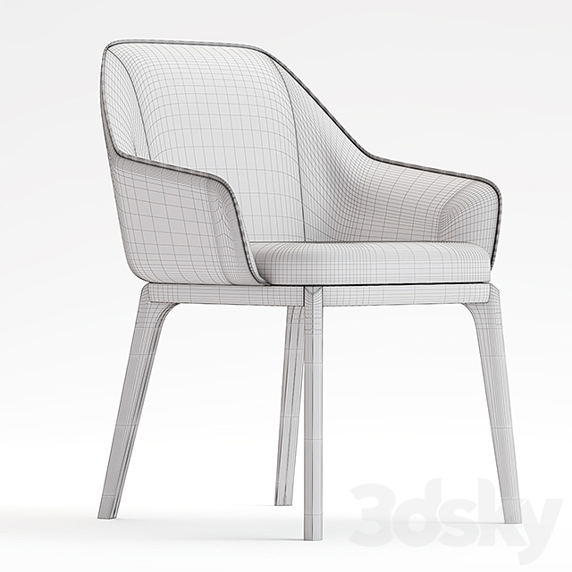 1743 SILLA 3DS Max Model - thumbnail 3