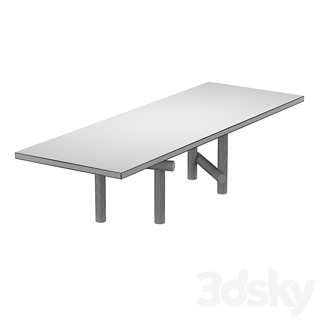 ABI DINING CHAIRS KENNY DINING TABLE 3DSMax File - thumbnail 6