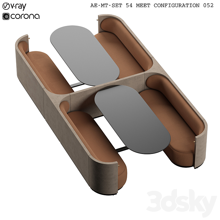 AE-MT-SET 52 MEET CONFIGURATION 052 3DS Max Model - thumbnail 1