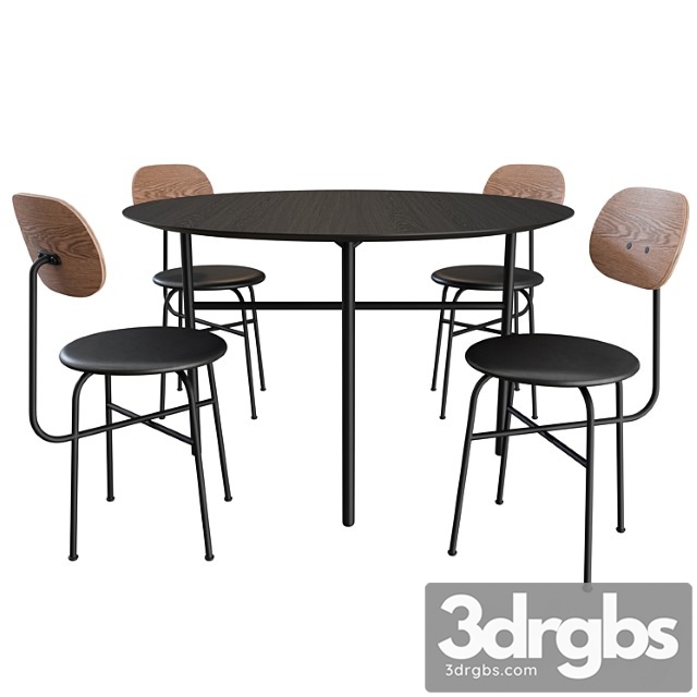 Afteroom dining chair + snaregade table by menu - thumbnail 1