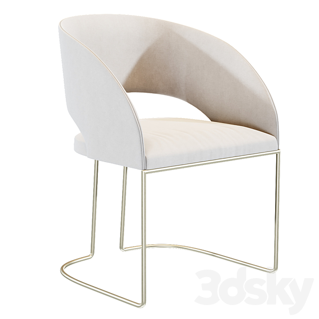 Allen Chair and New York Table 3DSMax File - thumbnail 2