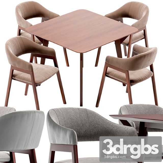 Angel cerda dining chair and terong table - thumbnail 1