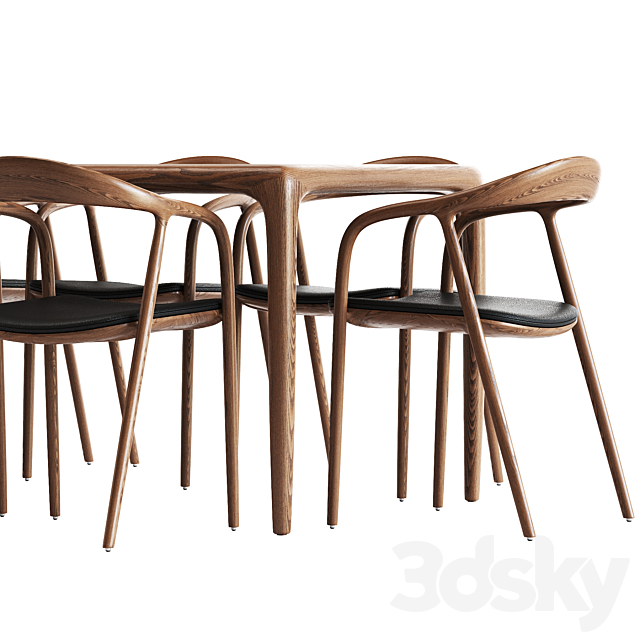 Artisan Neva Table. chair 3DSMax File - thumbnail 4