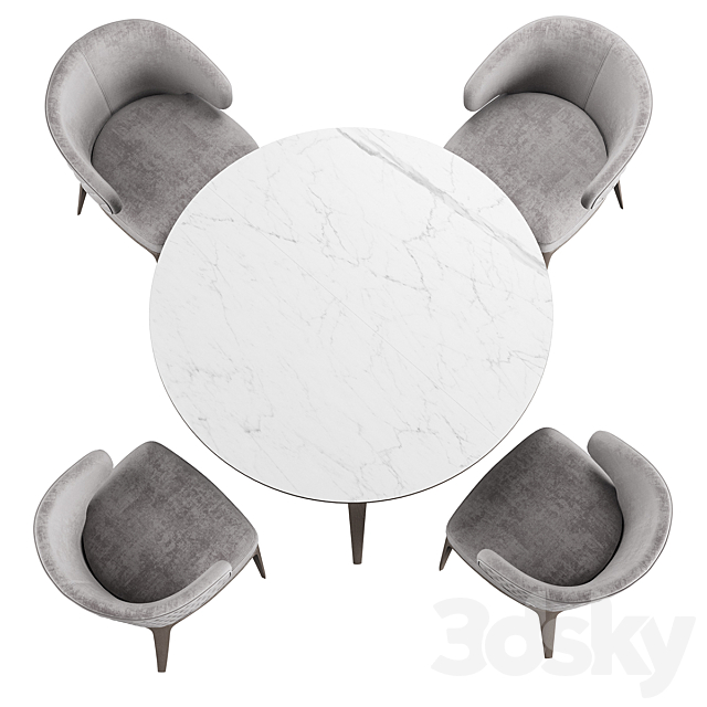 ATOM Chair Konyshev PLAY Table 3DSMax File - thumbnail 5