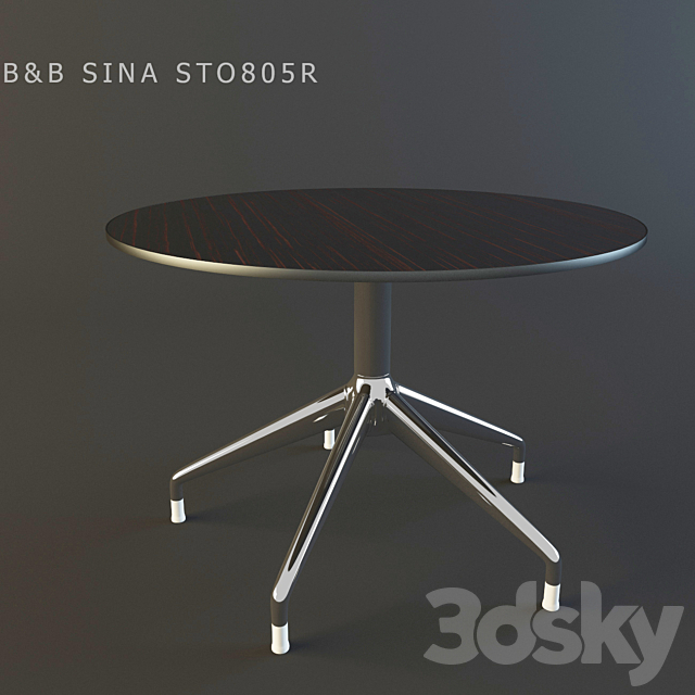 B & B Italia sina ps4 sto805r 3ds Max - thumbnail 3