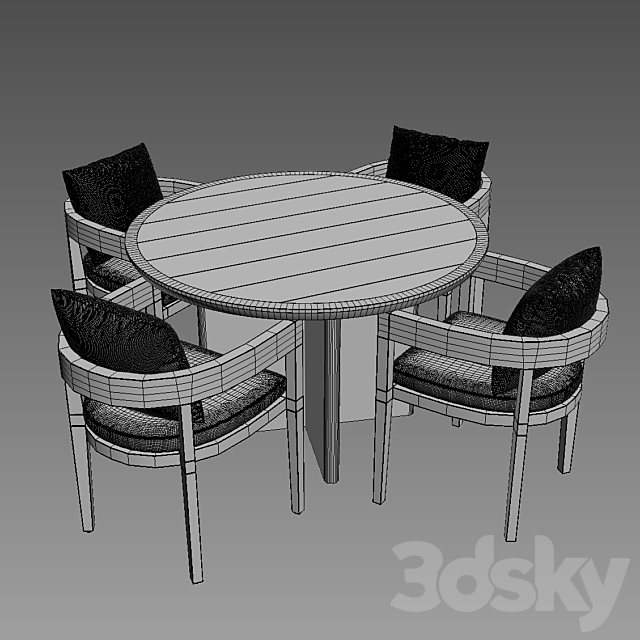 BALMAIN ALUMINUM 3DSMax File - thumbnail 2