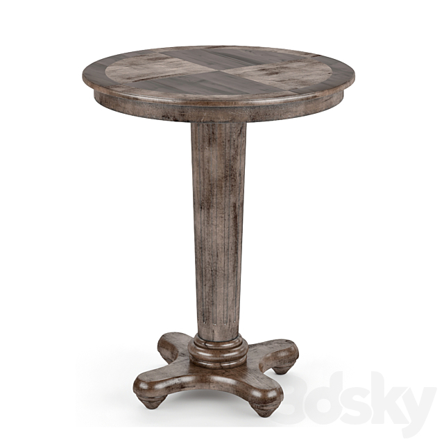 Bar table and chair 3DSMax File - thumbnail 4