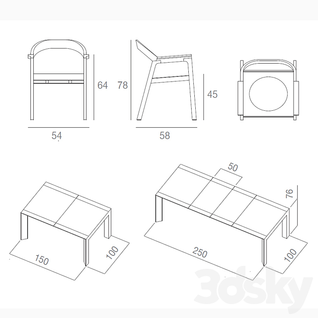 Bauline Perspectiva Diade 3DSMax File - thumbnail 3