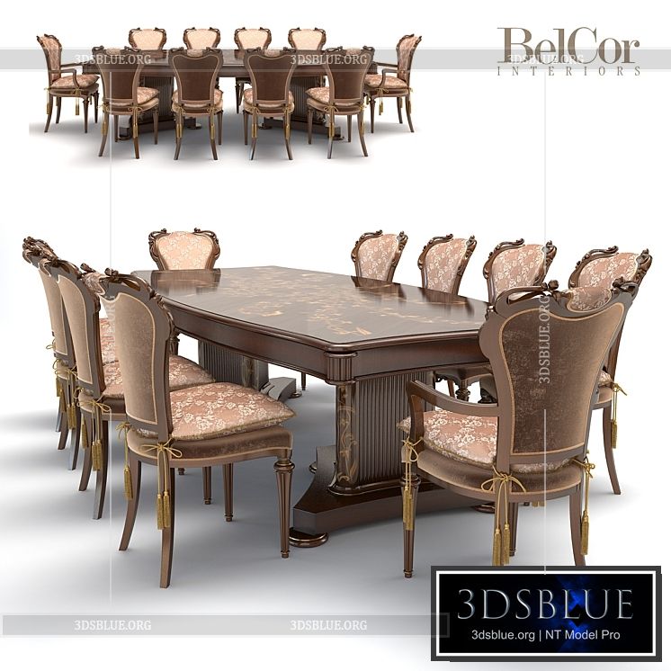 BelCor \\ ORLEANS \\ Dinner Set 3DS Max - thumbnail 3