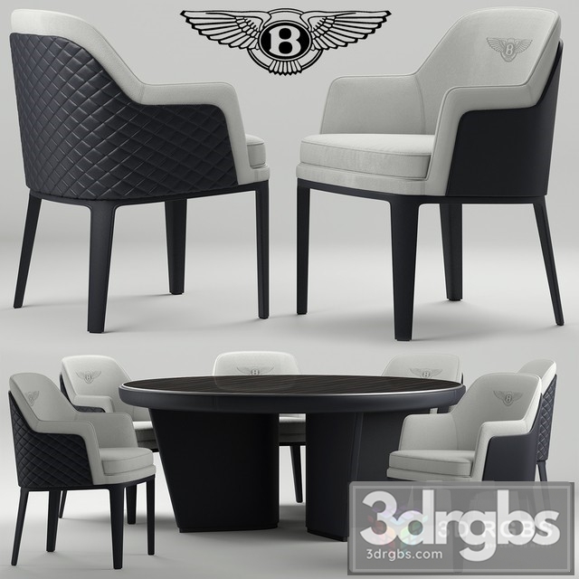 Bentley Kendal Chair 3dsmax Download - thumbnail 1