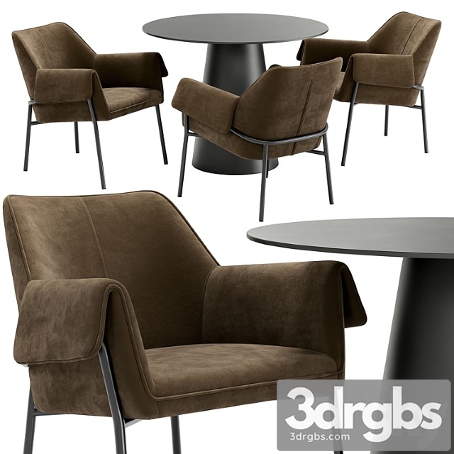 Bes Dining Chair and Altsor Ceiling 3dsmax Download - thumbnail 1