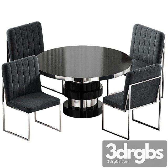 Boca round dining table - thumbnail 1