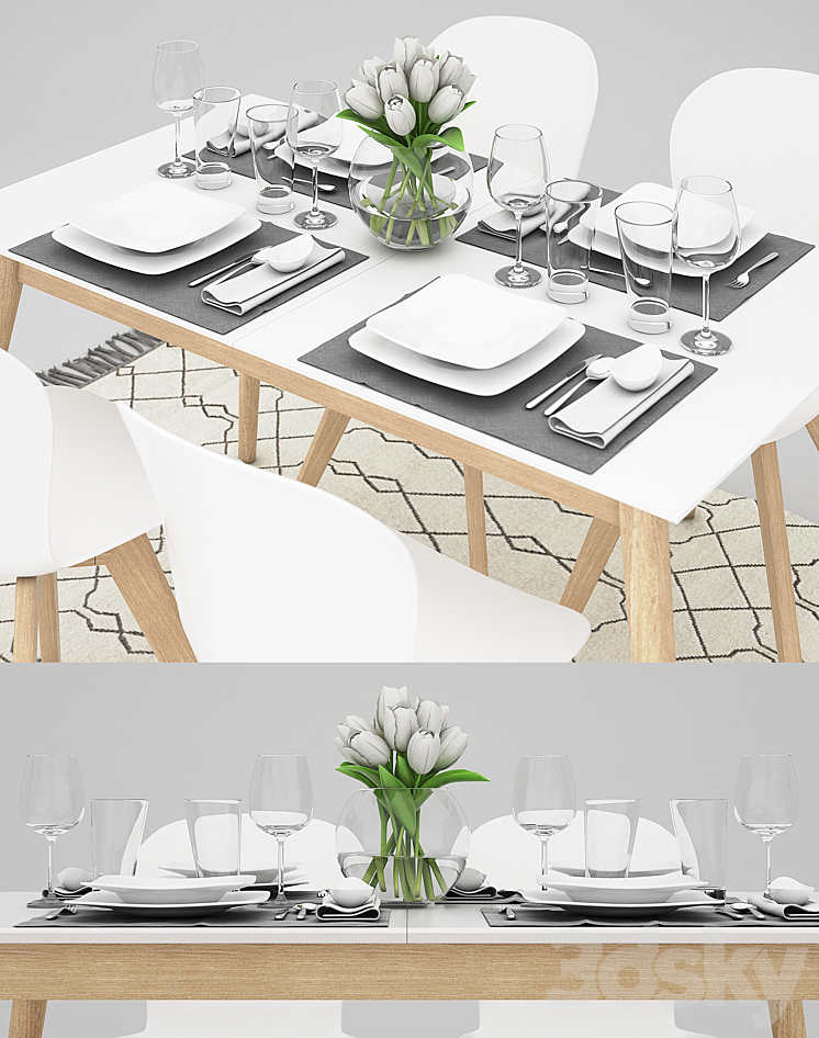 BoConcept Adelaide and Milano 3DS Max - thumbnail 2