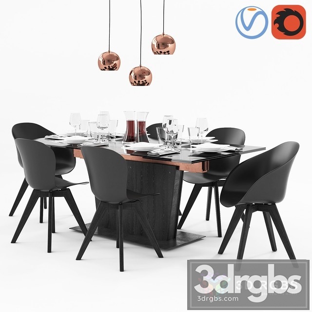 BoConcept Adelaide and Monza 3 3dsmax Download - thumbnail 1