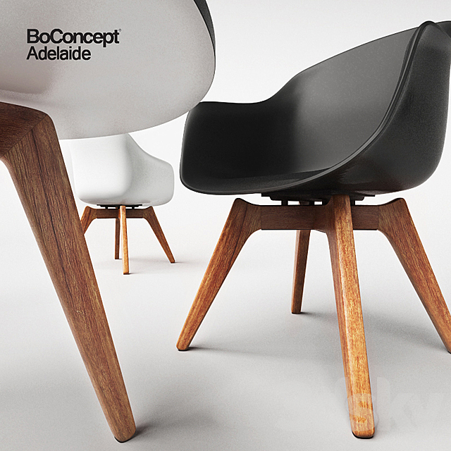 BoConcept Adelaide. chair and table 3DSMax File - thumbnail 3