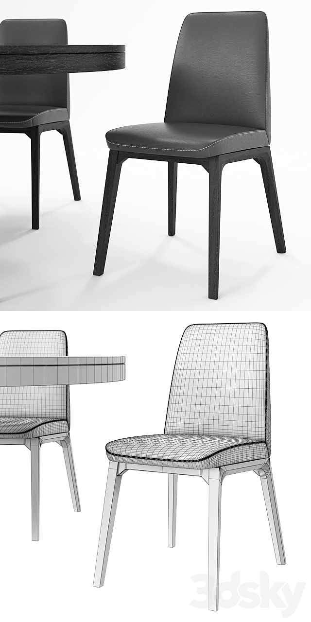 BoConcept Granada 182 _ 130cm and Lausanne 3DS Max Model - thumbnail 3