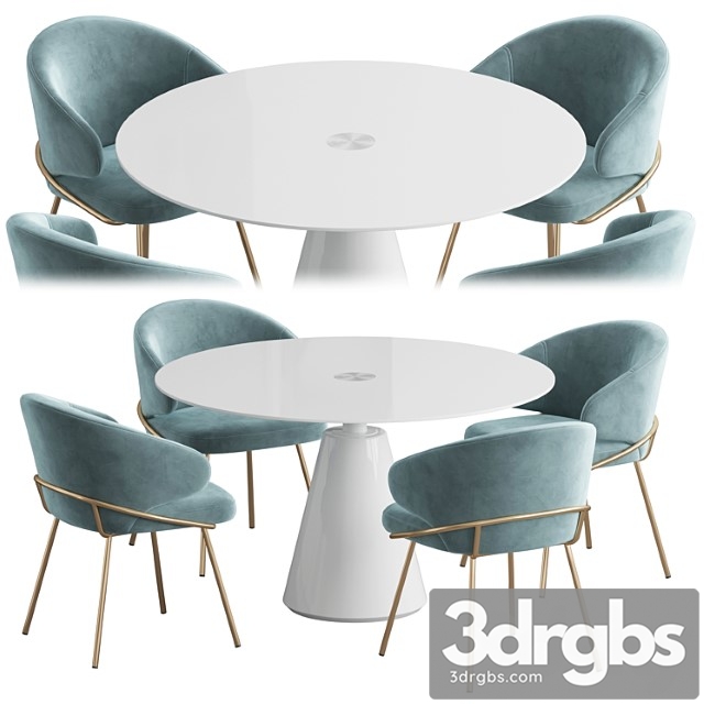 Boconcept madrid table kinley chair - thumbnail 1