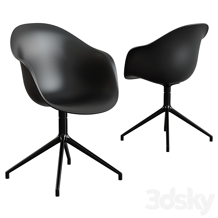 BoConcept \/ Torino Table + Adelaide Chair 3DS Max - thumbnail 2