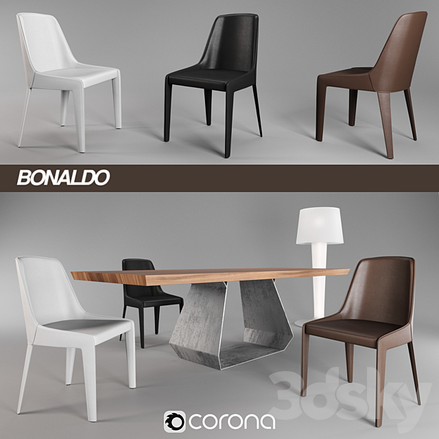 Bonaldo Lamina + Amond + XX Light 3DSMax File - thumbnail 1