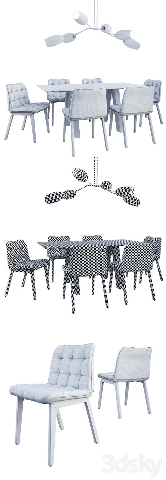 Bontempi Casa Aron Table 3DSMax File - thumbnail 3